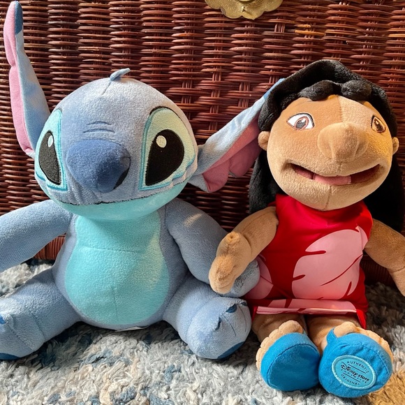 vtg Disney Exclusive Lilo & Stitch Plushies - Picture 1 of 2